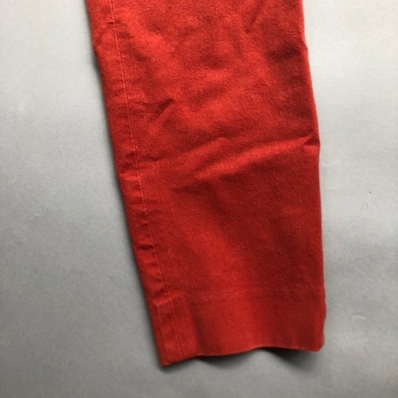J. Crew Brick Orange Red Pants Size 4 - Picture 3 of 13